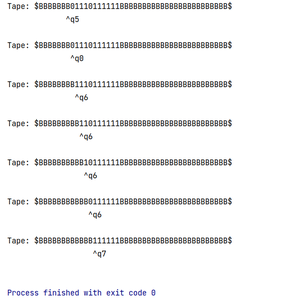 Turing Machine Construction (Transducers Turing Machine) in Java -  GeeksforGeeks