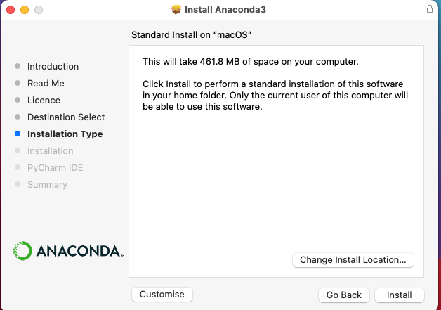 mac remove anaconda