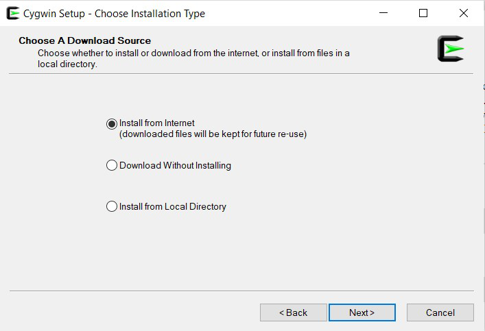 how to install cygwin on windows 10