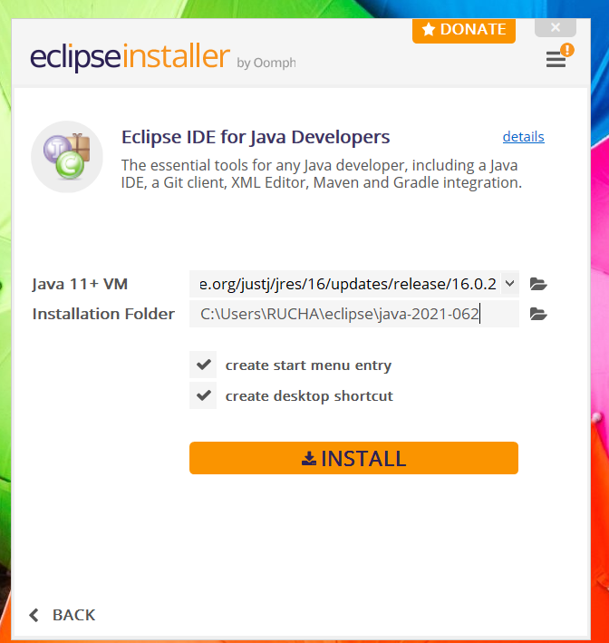 how to download ecplise for java windows10 properly