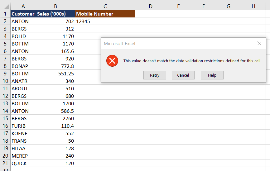 How To Fix The Number Of Digits In Excel