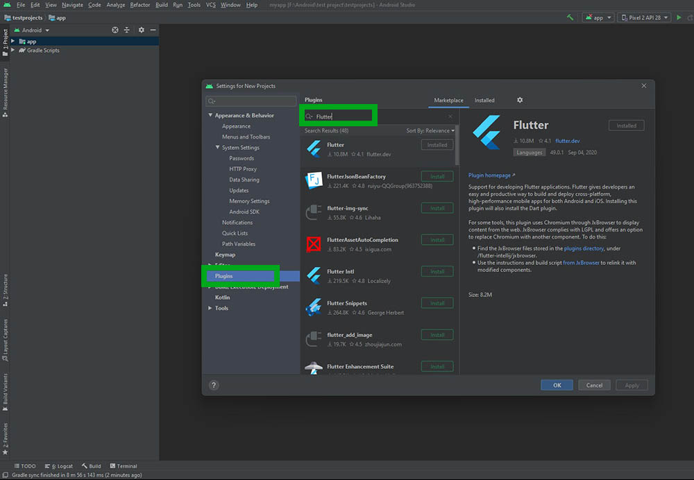 How to Import Existing Flutter Project in Android Studio? - GeeksforGeeks