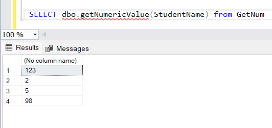 Sql Query To Get Only Numbers From A String - Geeksforgeeks