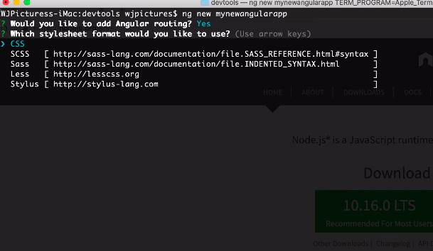 angular download mac