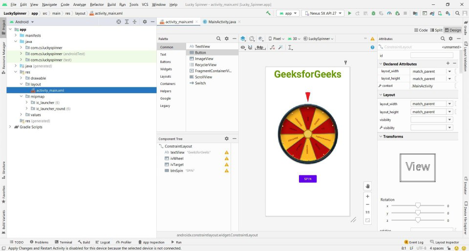 Spin Wheel using CSS & Javascript