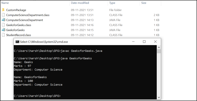 Import Statement In Java GeeksforGeeks