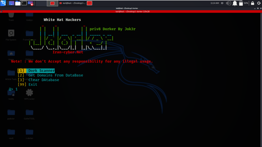 tools #dorker Auto Grabber Domain By Dork :D 