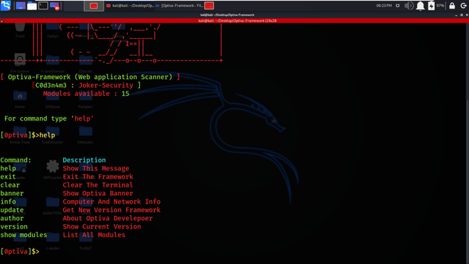 Optiva Framework - Web Application Vulnerabilities Scanner - GeeksforGeeks