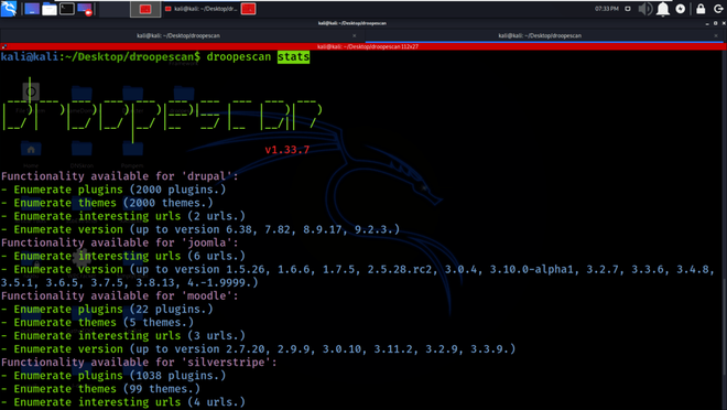 Droopescan - CMS Based Web Applications Scanner - GeeksforGeeks