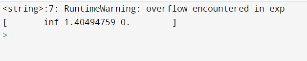 How To Fix: Runtimewarning: Overflow Encountered In Exp - Geeksforgeeks