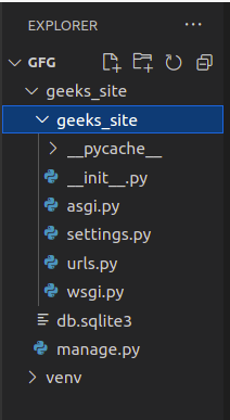 Django project structure