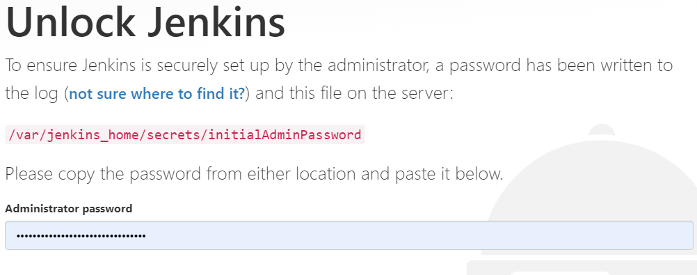 login into Jenkins