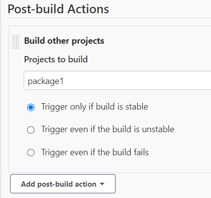 Integration of package to test file