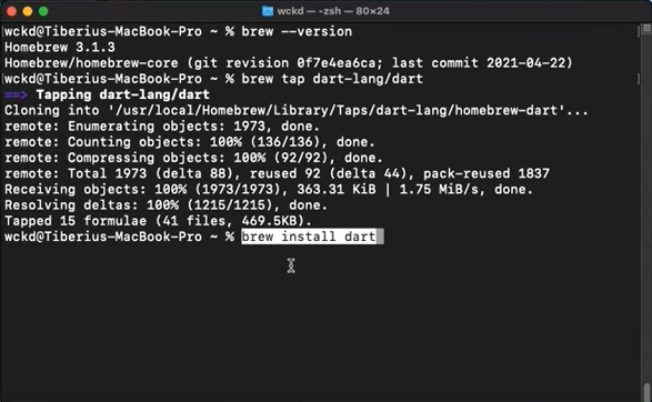 How To Install Dart On Macos? - Geeksforgeeks