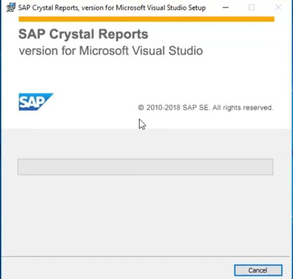 installing SAP crystal Reports