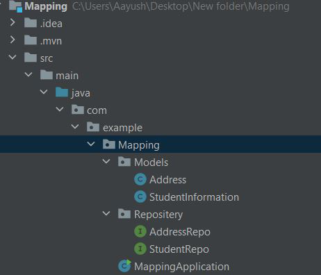 Spring hot sale data mapping