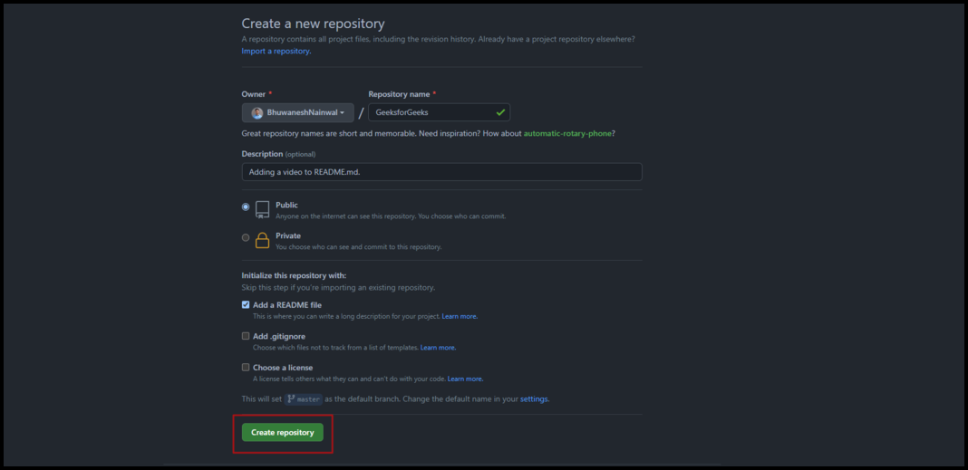 How to Add Videos on README .md File in a GitHub Repository ...