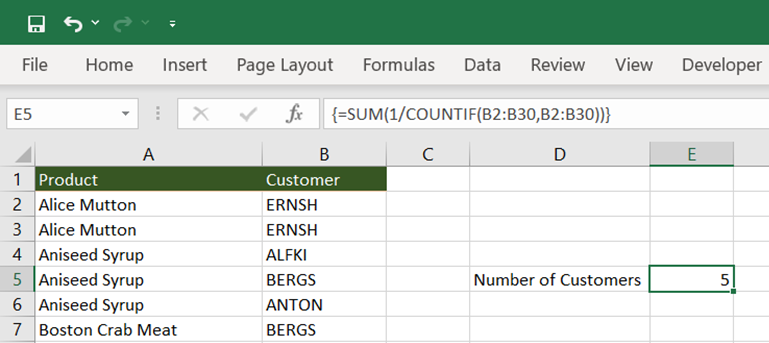 comment-compter-les-valeurs-uniques-dans-excel-stacklima