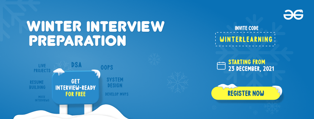 Winter Interview Preparation Course - Get Interview-Ready For FREE!