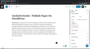 WordPress Edit Links - GeeksforGeeks