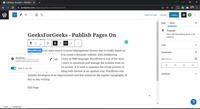 WordPress Edit Links - GeeksforGeeks