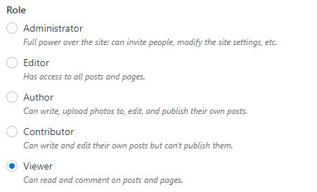 WordPress User Roles