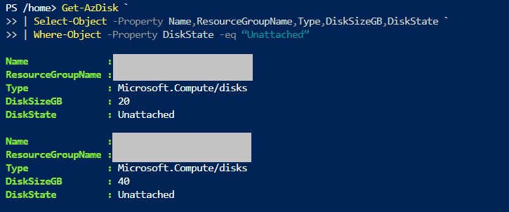 Microsoft Azure - Azure Managed Disk State Details using PowerShell ...