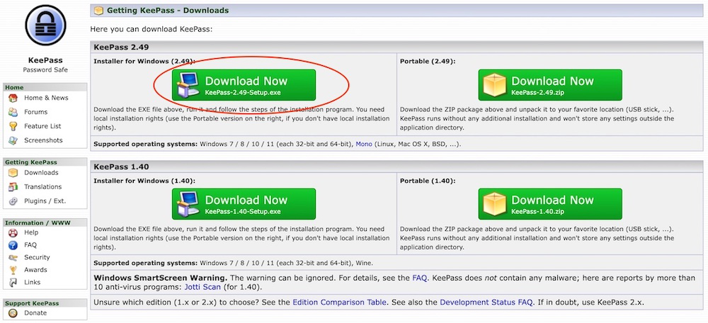 Click-on-Download-Now-KeePass 