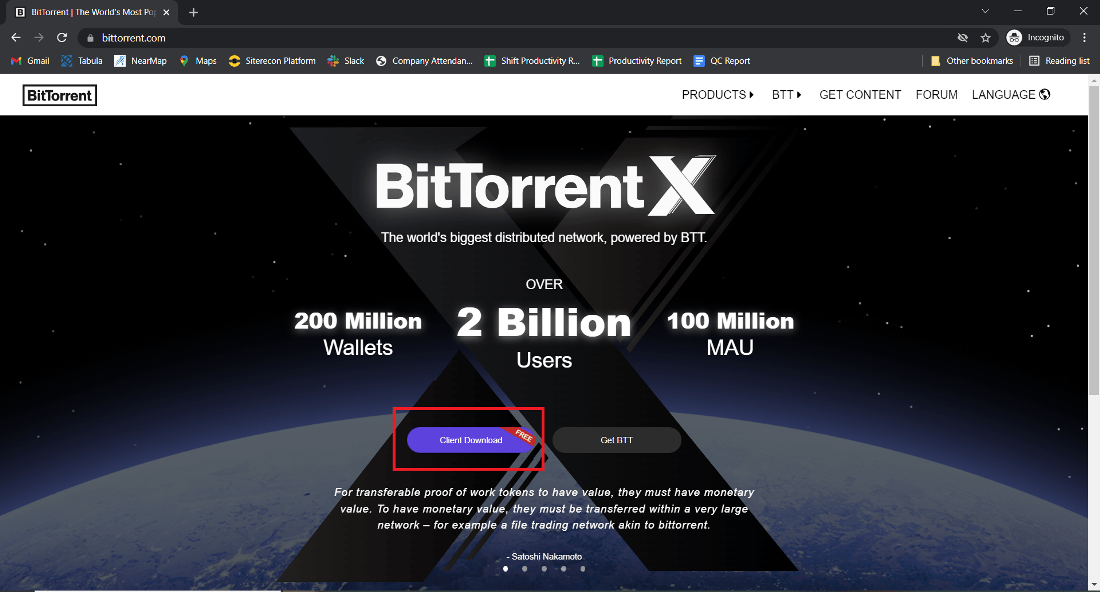 m torrent web