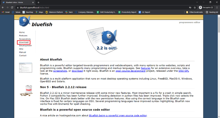 How to Download and Install Blue Fish Editor on Windows? - GeeksforGeeks