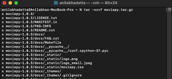 Extracting-the-moviepy.tar.gz-file 