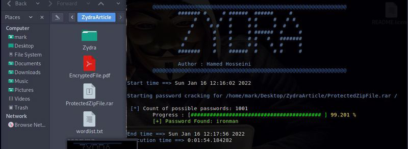 Zydra - Recover Password Protected PDF, ZIP, and RAR - GeeksforGeeks