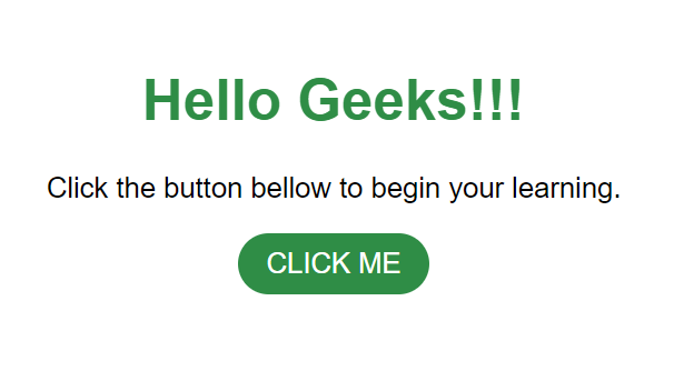 Pure Css Colored Buttons With Rounded Corners - Geeksforgeeks