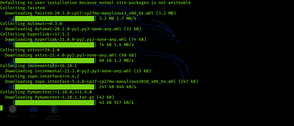 Installing-the-Python-Twisted-package