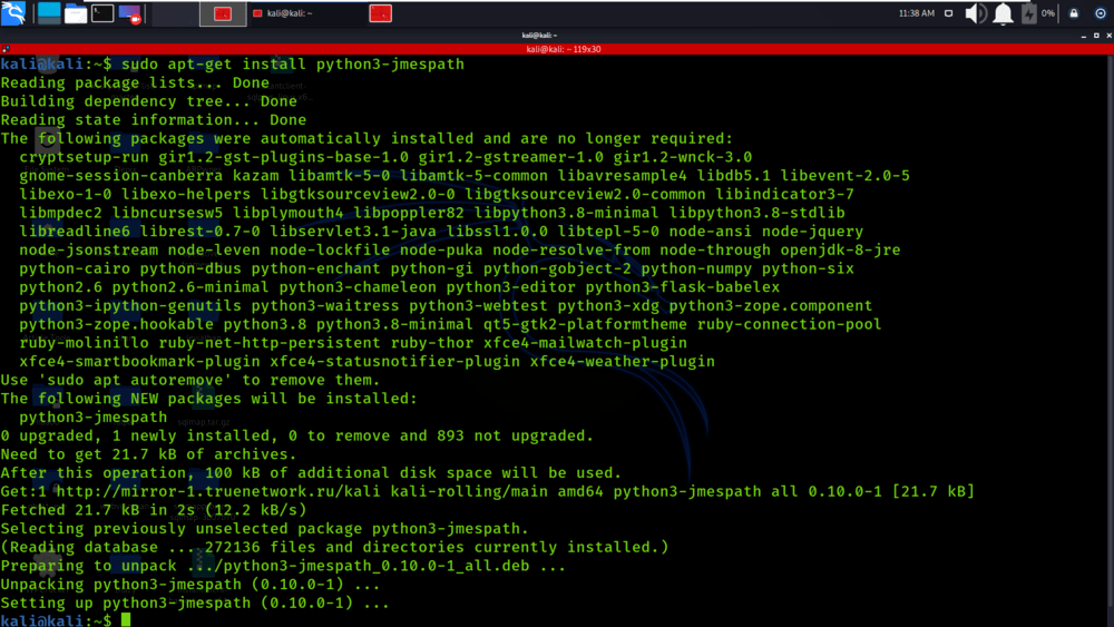 Installing-the-Jmespath-package