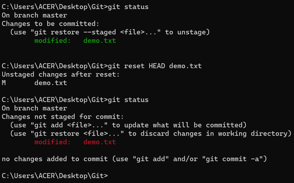 Git - Difference Between Git Revert, Checkout And Reset - Geeksforgeeks