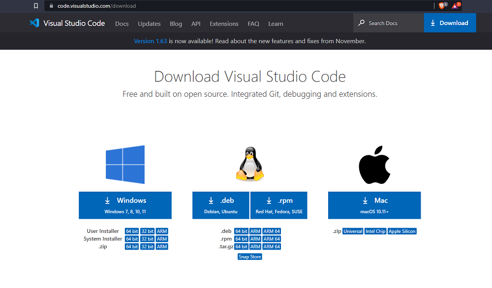 Downloading-Visual-Studio-Code