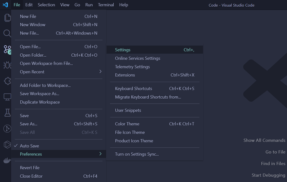 Go-to-Settings-in-Visual-Studio-Code
