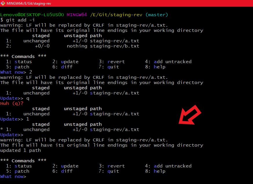 Staging In Git - Geeksforgeeks