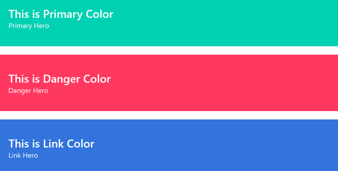 Bulma Hero Colors - GeeksforGeeks