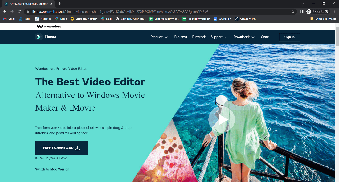 Filmora video editor