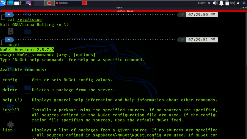 Verifying-NuGet-installation