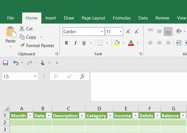 Create An Expense Tracker In Excel In 14 Minutes