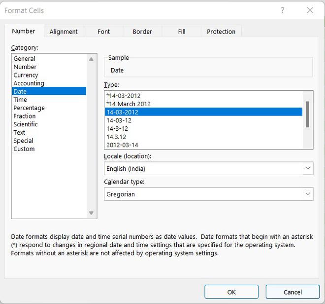 Data-format-cells