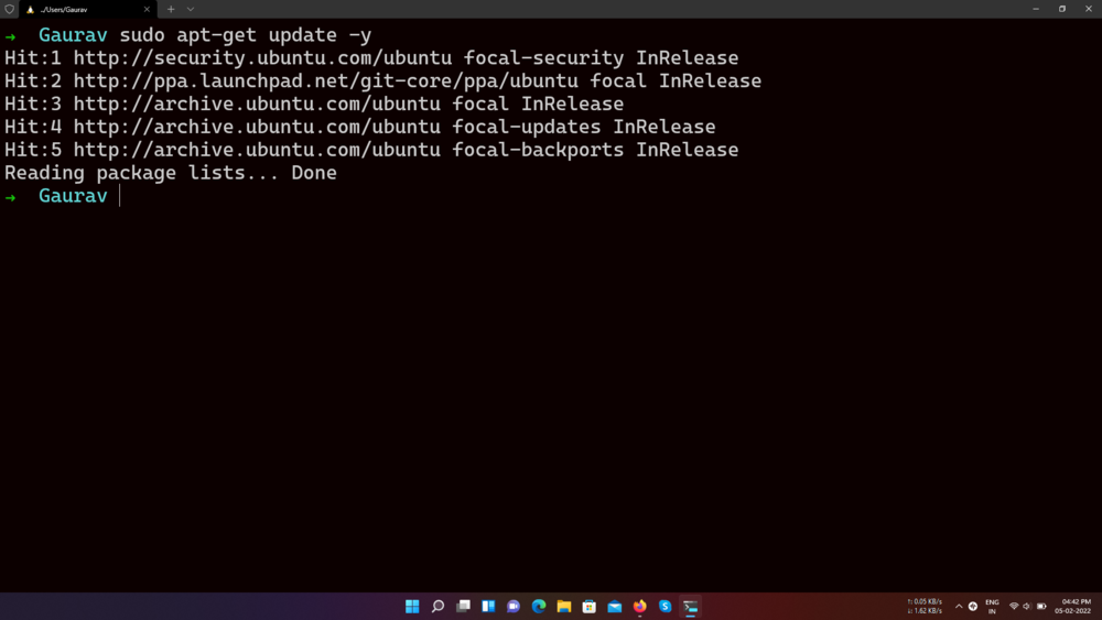 Update-the-linux-system