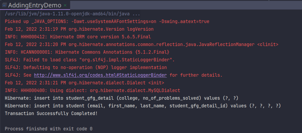 Hibernate - One-To-One Mapping - Geeksforgeeks