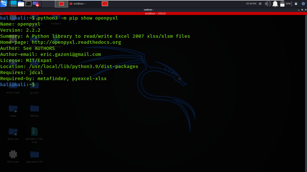 Verifying-Openpyxl-package