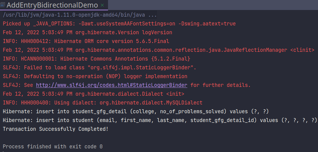 Cascade types hot sale in hibernate