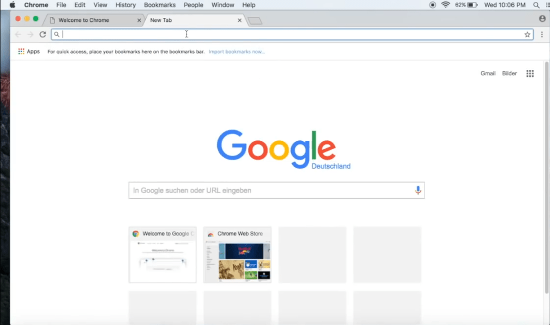 Google h chrome