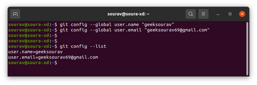 how-to-add-git-credentials-in-linux-geeksforgeeks